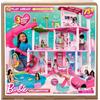 Mattel Barbie - Casa dei Sogni di Barbie, playset casa delle bambole con piscina, scivolo a 3 piani, ascensore e aree di gioco per cuccioli, 75+ accessori,Mattel,Eta 3+
