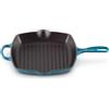 LE CREUSET Bistecchiera Skillet Quadrata Evolution 26x26 cm Deep Teal