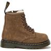 DR MARTENS 1460 SERENA JUNIOR DARK KHAKI BRONX SUEDE
