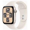 Apple Watch SE 2024 2 gen GPS 44mm Cassa Galassia Cinturino Beige