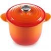 LE CREUSET Cocotte Every in Ghisa 16 cm Arancio