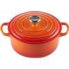 LE CREUSET Cocotte Evolution in Ghisa 26 cm Arancio