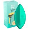 ROMP Wave - vibratore clitoride ricaricabile e impermeabile (verde)