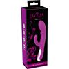 Javida Vibratore con Stimolatore Clitorideo Riscaldante Javida (color lampone)