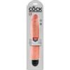 King Cock 10 Stiffy - vibratore realistico impermeabile (25 cm) - naturale