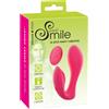 Sweet Smile SMILE Panty - Vibratore 2in1 ricaricabile con telecomando (rosa)