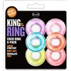 Blush Re del Ring - Set Anelli Fallici - Colorati (6 pezzi)