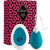 FEELZTOYS Anna - uovo vibrante ricaricabile con telecomando (verde)