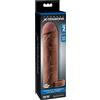 Pipedream X-TENSION Perfect 2 - guaina fallica ad anello (19cm) - naturale scuro