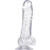 Crystal Dildo trasparente con ventosa