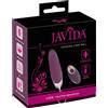 Javida Shaking Love - Uovo vibrante a impulsi radiocomandato (viola)