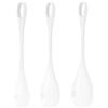 Satisfyer Yoni Power 1 - Set di palline geisha bianche (3 pezzi)