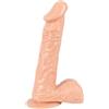 European Lover Dildo Realistico con Testicoli - Grande (Naturale)