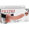 Pipedream Dildo Realistico con Imbracatura Regolabile "Fetish Strap-on 9" - Cavezza e Pene Protesico (Color Carne)