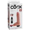 King Cock 8 - dildo realistico con spruzzo (20cm) - naturale