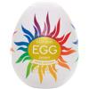 TENGA Egg Shiny Pride - masturbatore a forma di uovo (1 pz)