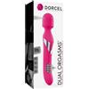 Dorcel Dual Orgasms - vibratore ricaricabile 2in1 massaggiante (rosa)