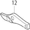 Makita LAMA CENTRALE PER JS1601 CESOIA MAKITA 792534-4