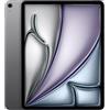 Apple iPad Air 13 (M2): display Liquid Retina, 512GB, fotocamera frontale orizzontale da 12MP, fotocamera posteriore da 12MP, Wi Fi 6E, Touch ID, autonomia di un giorno intero — Grigio siderale