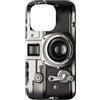 Motivo della macchina fotografica vintag Fotocamera Fotografo Fotografia Vecchia Macchina Fotografica Custodia per iPhone 15 Pro