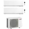 Mitsubishi Electric Dualsplit 9000+12000BTu MXZ-2F42VF + MSZ-EF25VGKW + MSZ-EF35VGKW condizionatore fisso