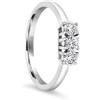ALFIERI & ST. JOHN Anello trilogy Alfieri & st John in oro bianco con diamanti ct 0,45 colore g purezza si1 misura 14,5