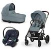 Cybex Gold - Cybex Gold Trio New Balios S Lux Stormy Blue Telaio Taupe Con Aton S2 2025