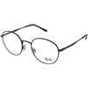 Ray-Ban RX3681V 2509 | Occhiali da Vista Graduati | Prova Online | Unisex | Metallo | Tondi | Nero | Adrialenti