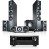 Teufel DEFINION 3 Surround + Denon X3800H 5.1-Set