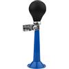 Ausla Corno a Tromba, Corno da Clown retrò, Corno da Bicicletta per Bambini, Altoparlante a Torsione in Metallo Vintage Classico Sirena Clacson a Lumaca con Lampadina a Compressione per Veicoli,(Blu)
