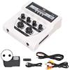 Elprico Mini Mixer Audio, Registrazione BT Funzione MP3 Mini Mixer Stereo Home Karaoke Mixer Stereo per TV PC Smartphone 100‑240V(#1)