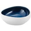 LE COQ PORCELAINE Abyssos coppetta angolare bianca matt e blu cm 11x10,5 h cm 4 (minimo 6 pezzi)