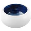 LE COQ PORCELAINE Abyssos scrigno gourmet bianco matt e blu Ø 11 cm h cm 6 (minimo 6 pezzi)