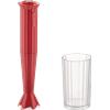 ALESSI Frullatore a immersione Plissè MDL10 R Rosso