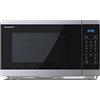 SHARP YC-MG252AE-S micro-onde Comptoir Micro-ondes grill 25 L 900 W Noir, Argent