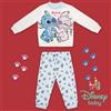 Disney Pigiama Interlock Stitch Bimba 12m-30m Disney Cod. DY32C6254