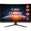 MSI Monitor PC Gaming Curvo 31.5" FHD VA 300 cd/m2 HDMI DisplayPort Nero G32C4X