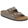 Birkenstock Arizona Birko-Flor Nubuck, Sandali Unisex-Adulto, Marrone (Mocca), 46 EU