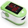 Pulox Pulsossimetro Pulox-PO-100 con display a LED saturimetro in colore verde