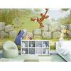 Komar SUNNY Decor - Fotomurale Winnie Pooh Balloo Ning, 1 pz, multicolore, sd460