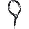 Abus, Catena di inserimento per antifurto da telaio ABUS, Adaptor Chain 2.0 8KS, catena per la sicurezza doppia della bici, spessore 8 mm, lunghezza 100 cm, nero, con borsa per antifurto 5951