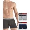 Renato Balestra 3 Boxer Uomo Colorati In Cotone Elasticizzato