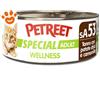 Petreet Cat Adult Wellness Tonno con Patate Dolci e Camomilla - Lattina Da 70 Gr