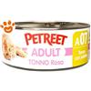 Petreet Cat Adult Tonno Rosa e Patate - Lattina Da 70 Gr