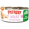 Petreet Cat Adult Tonno Rosa e Fagiolini - Lattina Da 140 Gr