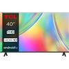 Tcl Serie S54 Serie S5400A Full HD 40 Pollici 40S5400A Android TV Nero