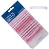 PONIK'S PROFESSIONAL - Bigodini permanenti, bigodini per set permanente, bigodini per capelli, 12 pezzi, bigodini permanenti 7 mm, piccolo bigodino ondulato freddo con linguette in gomma rotonda
