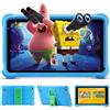 qunyiCO Tablet Bambini 7 Pollici Android 10-2 GB+32 GB, Doppia Fotocamera, App Preinstallate, Controllo Genitori, Wifi Educativo Con Custodia Protettiva (Blu)