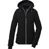 Killtec Ksw 90 Wmn Qltd Jckt Giacca da Sci/Trapuntata con Cappuccio Rimovibile e paraneve, Nero, 40 Donna