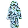Disney Toy Story 4 - Accappatoio con cappuccio per ragazzi e ragazze, in pile, Blu, 6 Anni